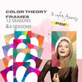 Load image into Gallery viewer, 12 Seasonal Color Analysis Frames for Consultations - wearitmilano
Fashionable color frame templates