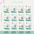 Load image into Gallery viewer, 12 Seasonal Color Analysis Portfolio (Editable Version) - wearitmilano
