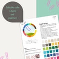 Load image into Gallery viewer, 12 Seasonal Color Analysis Portfolio (Editable Version) - wearitmilano