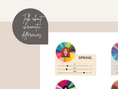 Load image into Gallery viewer, 4 Seasonal Color Analysis Consultation Kit - wearitmilano
Color theory stylist kit