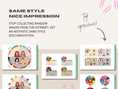 Load image into Gallery viewer, 4 Seasonal Color Analysis Consultation Kit - wearitmilano
A printable seasonal color analysis kit for stylists with essential color guides and charts.