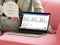 Load image into Gallery viewer, 4 Seasonal Color Analysis Editable Canva Template - wearitmilano