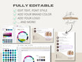 Load image into Gallery viewer, 4 Seasonal Color Analysis Editable Canva Template - wearitmilano