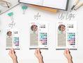 Load image into Gallery viewer, 4 Seasonal Color Analysis Editable Canva Template - wearitmilano