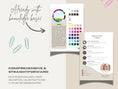 Load image into Gallery viewer, 4 Seasonal Color Analysis Editable Canva Template - wearitmilano