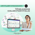 Load image into Gallery viewer, Autumn Subgroups Seasonal Color Portfolio (Editable Version) - wearitmilano