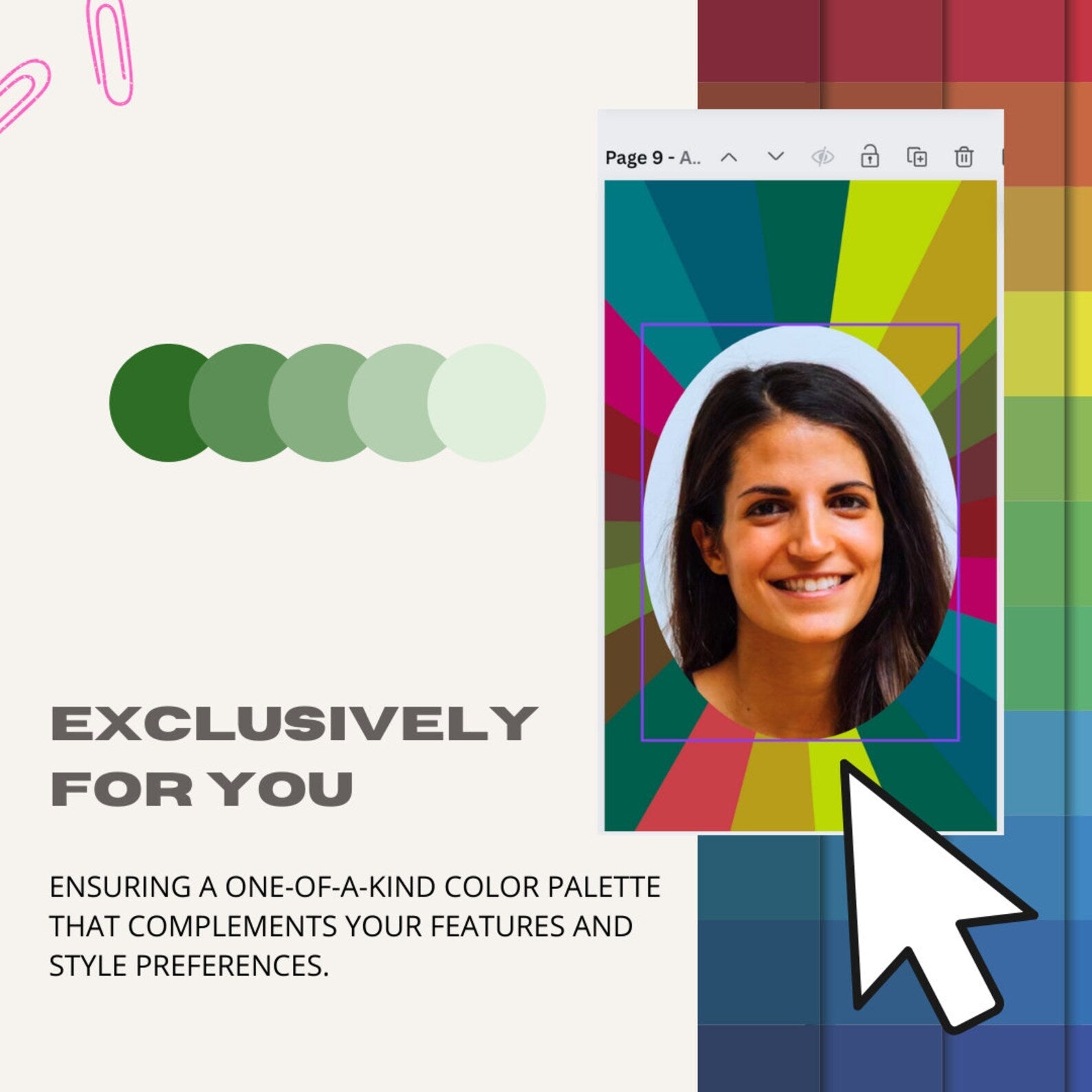 Custom Seasonal Color Palette - wearitmilano
Exclusive color palettes