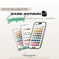 Load image into Gallery viewer, DARK AUTUMN Color and Makeup Palette - wearitmilano