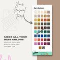 Load image into Gallery viewer, DARK AUTUMN Color and Makeup Palette - wearitmilano