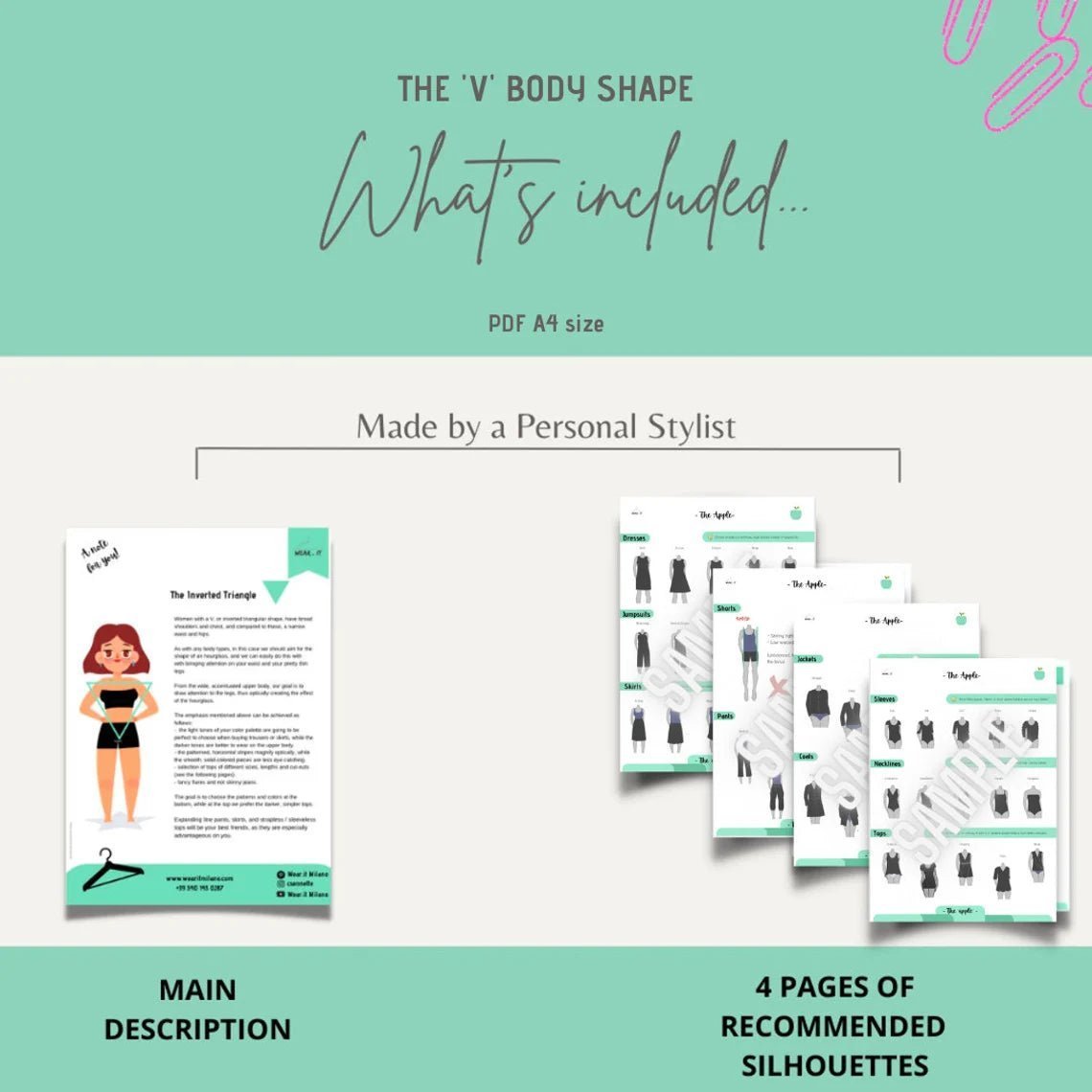 Inverted Triangle Figure Portfolio - wearitmilano