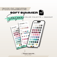 Load image into Gallery viewer, SOFT SUMMER Color and Makeup Palette - wearitmilano