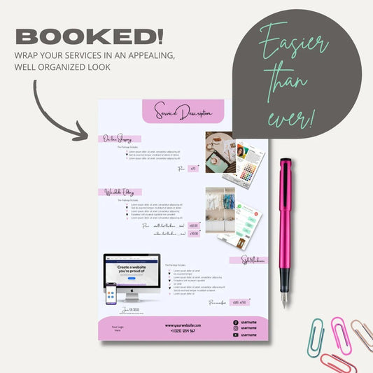 personal stylist business template