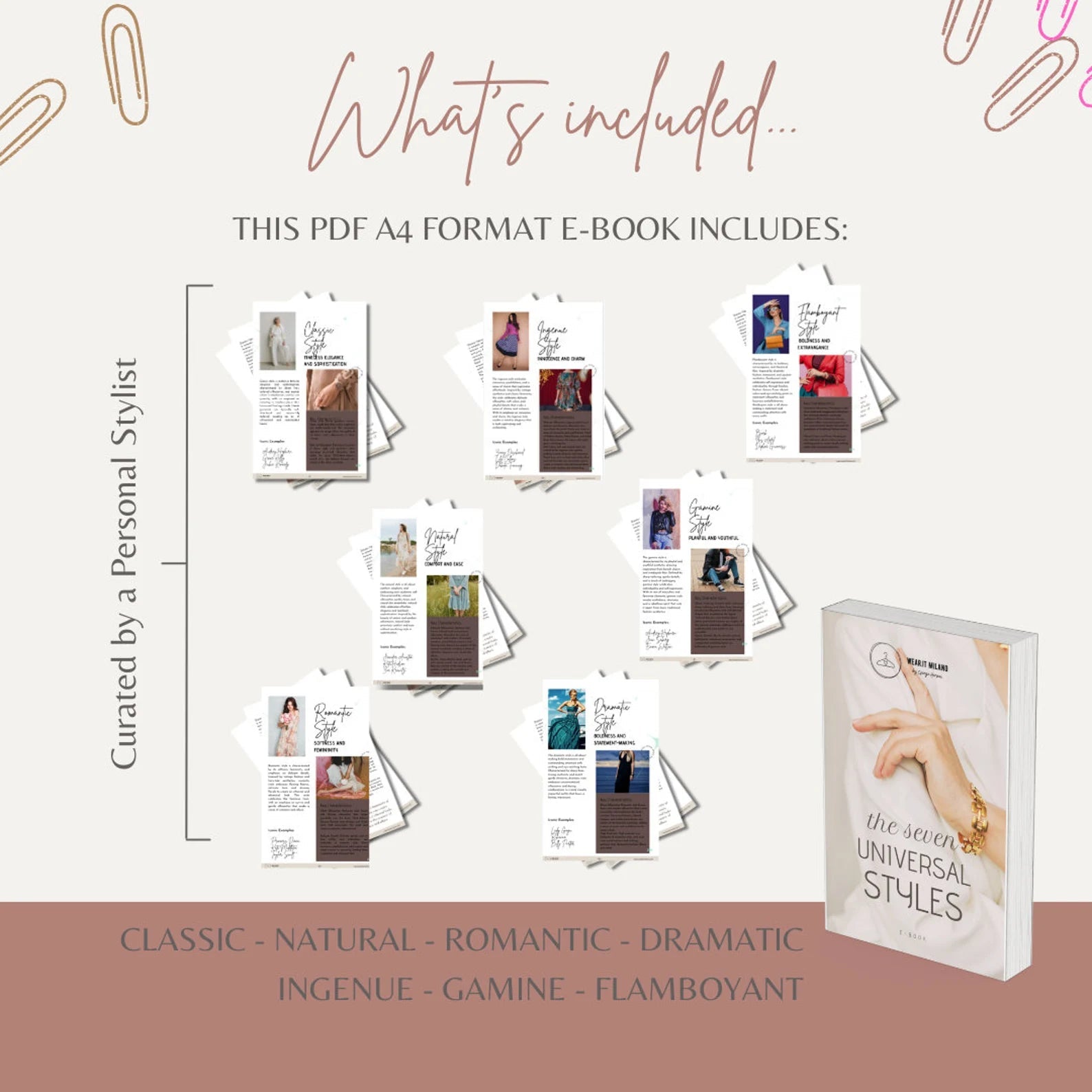 The 7 Universal Style Essences Ebook - wearitmilano
Luxury styling templates