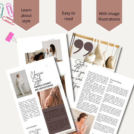 The 7 Universal Style Essences Ebook - wearitmilano 
Personal styling consultation designed to help you become the best version of yourself.