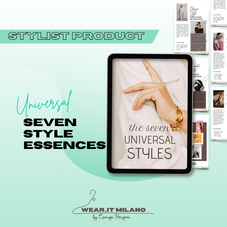 The 7 Universal Style Essences Ebook - Stylist consultation templates