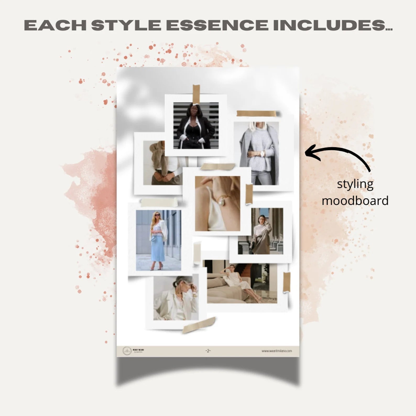 The 7 Universal Style Essences Ebook - wearitmilano 
Styling consultant tools