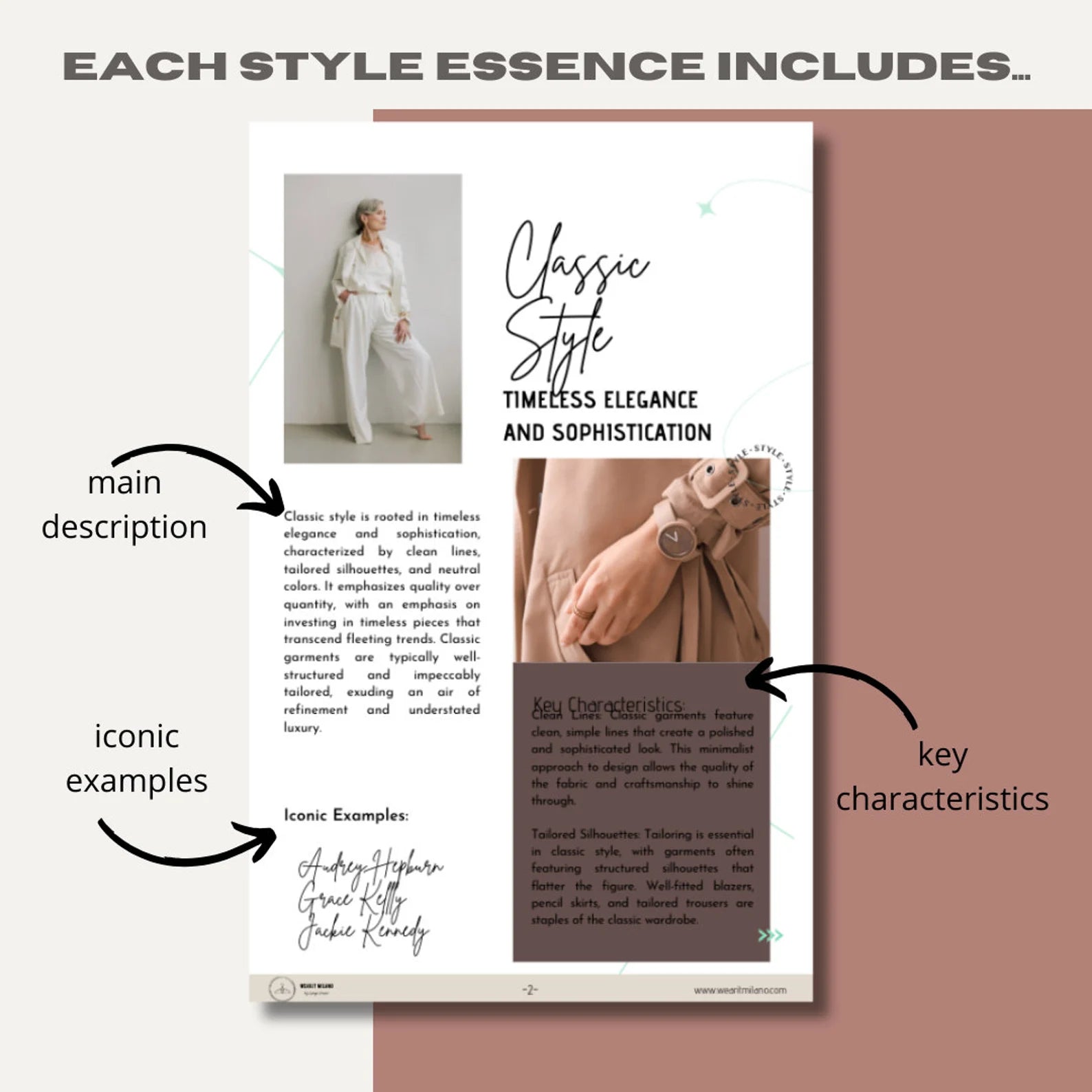 The 7 Universal Style Essences Ebook - wearitmilano
Personal styling consultation designed to help you become the best version of yourself.