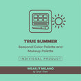 Load image into Gallery viewer, TRUE SUMMER Color and Makeup Palette - wearitmilano