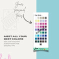Load image into Gallery viewer, TRUE WINTER Color and Makeup Palette - wearitmilano