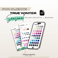 Load image into Gallery viewer, TRUE WINTER Color and Makeup Palette - wearitmilano