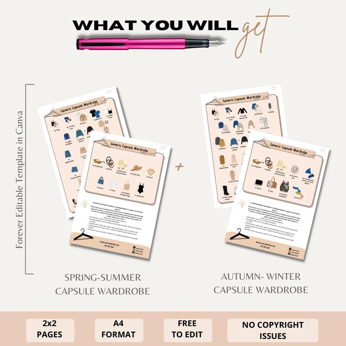 Wardrobe Foundation (Editable Version) - wearitmilano