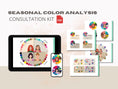 Load image into Gallery viewer, 4 Seasonal Color Analysis Consultation Kit - wearitmilano
