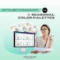 Load image into Gallery viewer, 4 Seasons Editable Color Portfolio - wearitmilano
