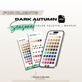 Load image into Gallery viewer, DARK AUTUMN Color and Makeup Palette
