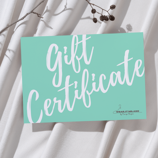 Wear It Milano Gift Certificate