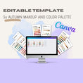Load image into Gallery viewer, AUTUMN - Seasonal Color Analysis Color Palettes with Makeup Recommendations - wearitmilano

