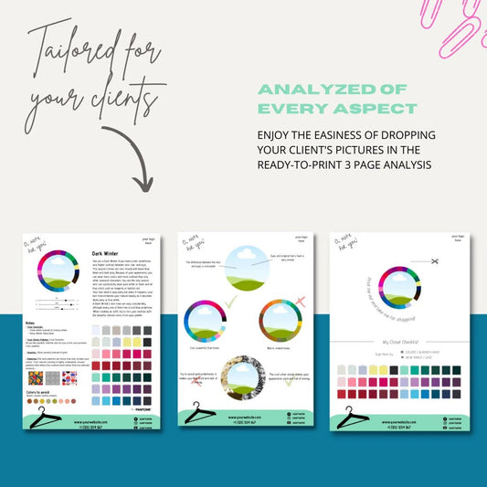 Autumn Subgroups Seasonal Color Portfolio (Editable Version) - wearitmilano