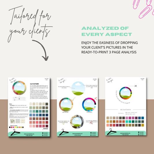 Autumn Subgroups Seasonal Color Portfolio (Editable Version) - wearitmilano
