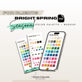 Load image into Gallery viewer, BRIGHT SPRING Color and Makeup Palette - wearitmilano
