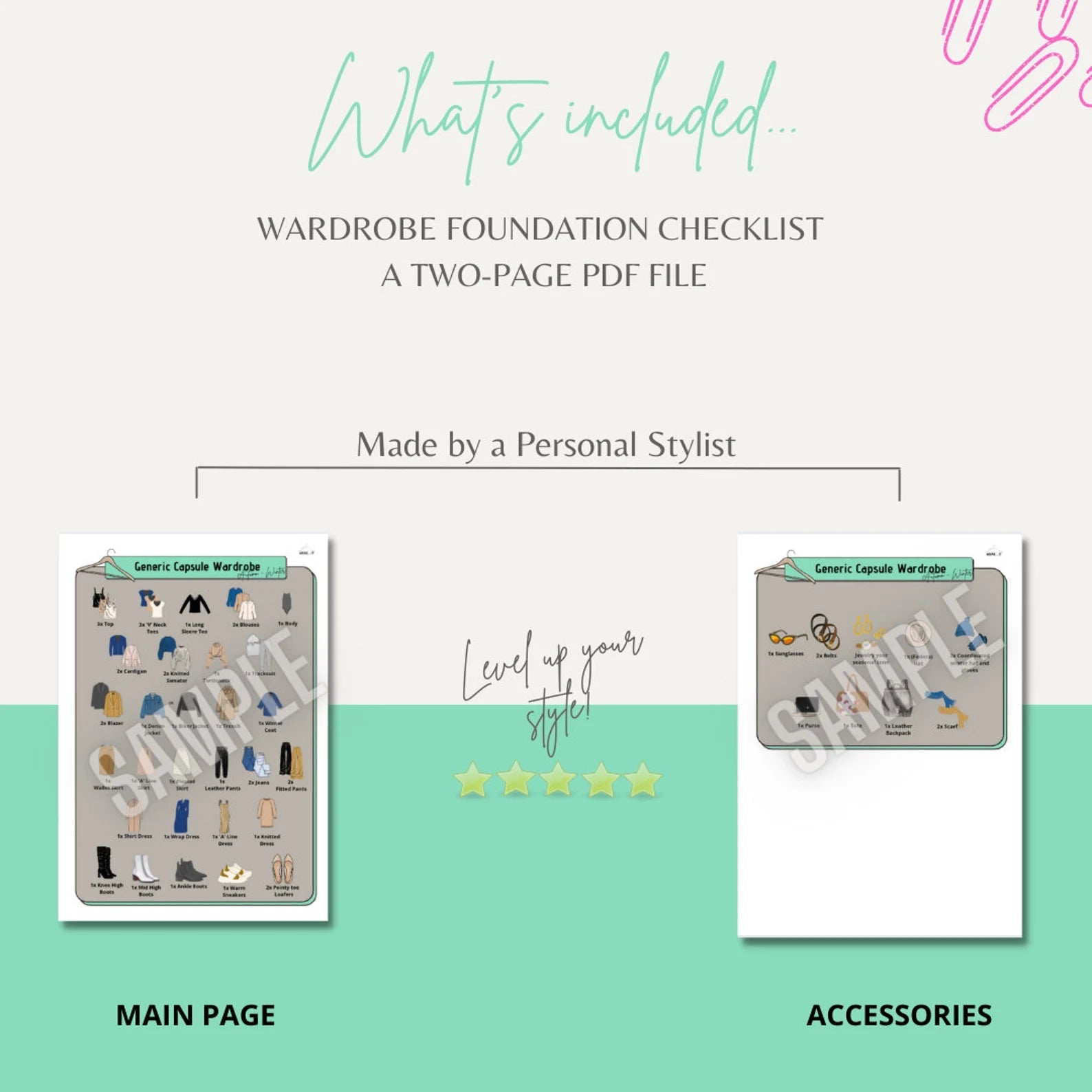 Custom Wardrobe Foundation - wearitmilano
Versatile outfit planning guide