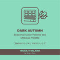 Load image into Gallery viewer, DARK AUTUMN Color and Makeup Palette - wearitmilano
