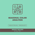 Load image into Gallery viewer, Virtual Seasonal Color Analysis
