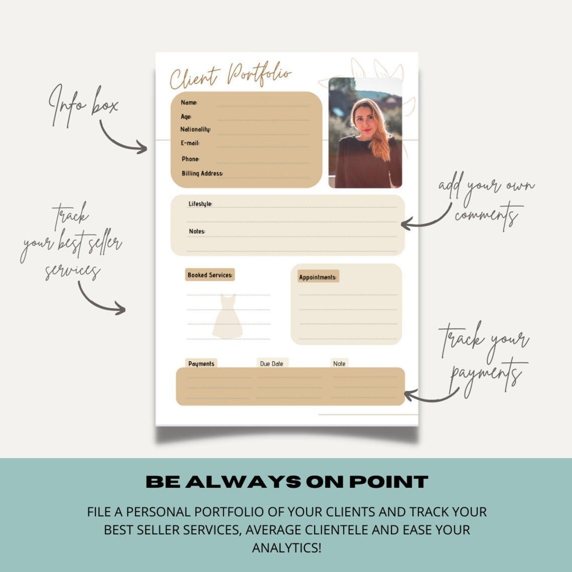 Editable Client Portfolio - wearitmilano