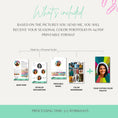 Load image into Gallery viewer, Virtual Seasonal Color Analysis and Personalized Color Palette
