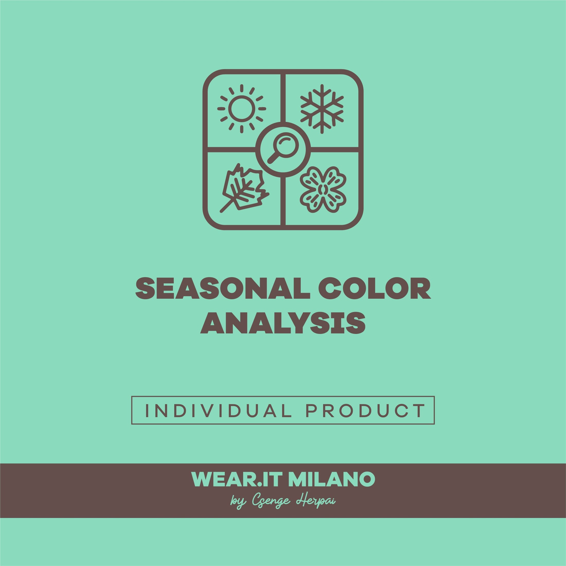 Seasonal Color Analysis - wearitmilano