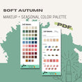 Load image into Gallery viewer, SOFT AUTUMN Color and Makeup Palette - wearitmilano
