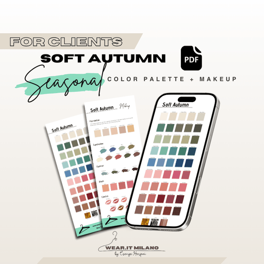 SOFT AUTUMN Color and Makeup Palette - wearitmilano