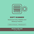 Load image into Gallery viewer, SOFT SUMMER Color and Makeup Palette - wearitmilano
