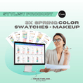 Load image into Gallery viewer, Spring Subgroups Color and Makeup Palettes (Editable Version) - wearitmilano
