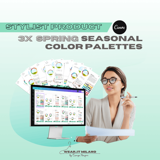 Spring Subgroups Seasonal Color Portfolio (Editable Version) - wearitmilano