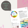 Load image into Gallery viewer, Spring Subgroups Seasonal Color Portfolio (Editable Version) - wearitmilano
