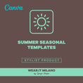 Load image into Gallery viewer, Summer Subgroups Seasonal Color Portfolio (Editable Version) - wearitmilano
