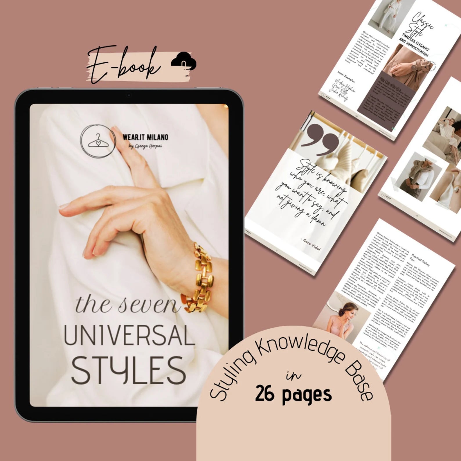 The 7 Universal Style Essences Ebook - wearitmilano