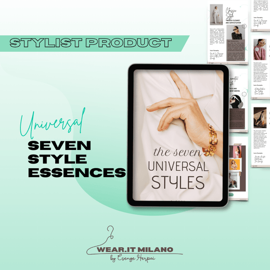 The 7 Universal Style Essences Ebook - Stylist consultation templates
