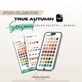 Load image into Gallery viewer, TRUE AUTUMN Color and Makeup Palette - wearitmilano
