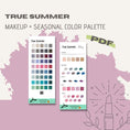 Load image into Gallery viewer, TRUE SUMMER Color and Makeup Palette - wearitmilano
